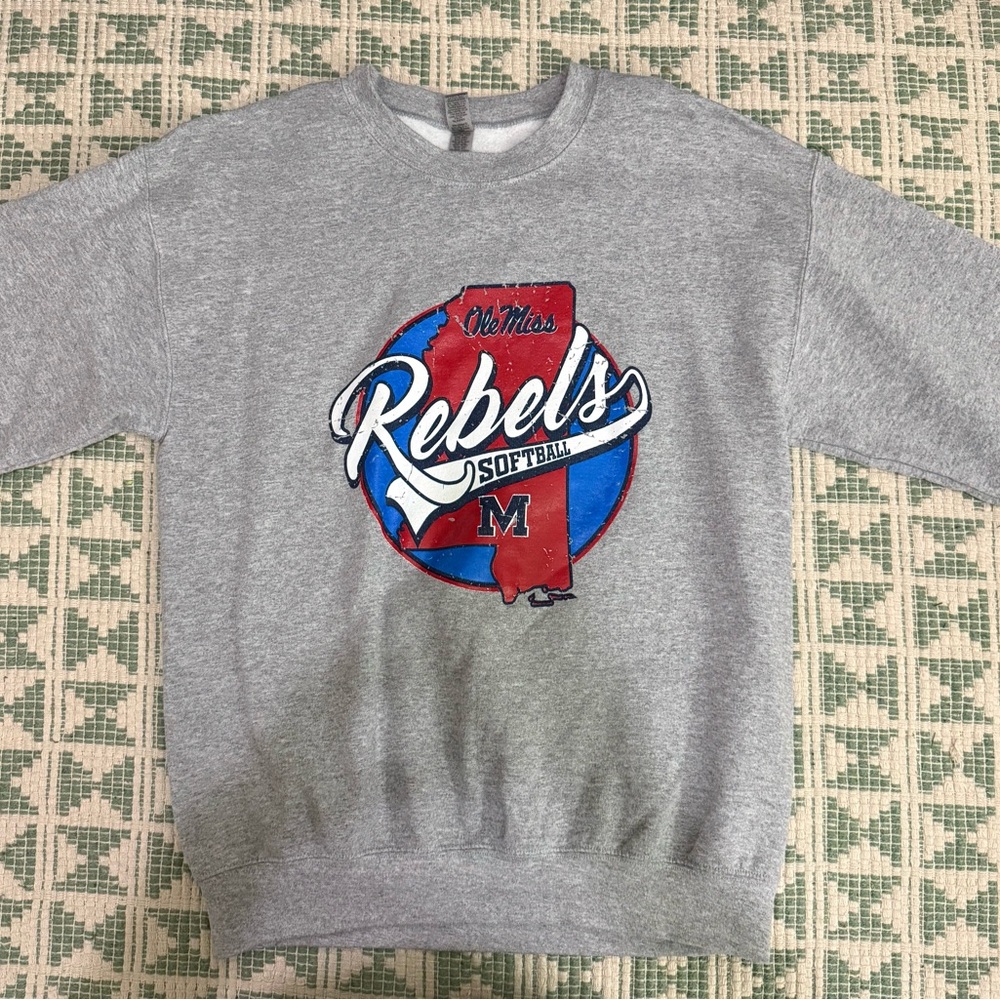 Ole miss rebels 
Softball hoodie